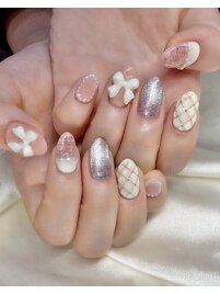 ワンホンネイル☆キルティング