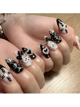 わがままキャット/地雷系ネイル