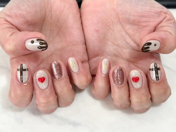 テラス(TERRACE)/バレンタインネイル