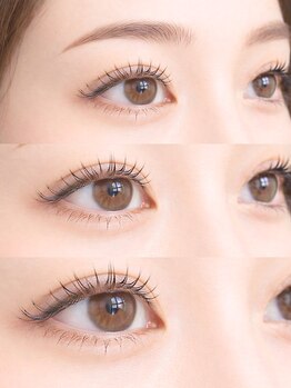 ラ ブレス グランフロント大阪(LaBless)の写真/【まつげパーマ¥3980】韓国風、束感、パリジェンヌstyle等トレンドデザインも対応♪陽ざしに映える目元へ☆