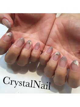 クリスタルネイル ボンベルタ橘店(CRYSTAL NAIL)/フレンチネイル