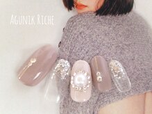 アグニークリッシェ(Agunik Riche)/【ビジューネイル】
