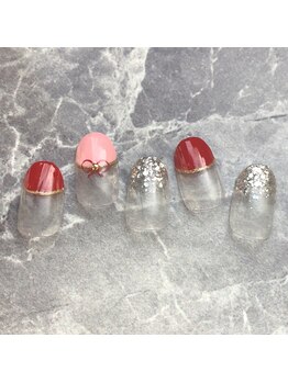 ヴァンネイル 海老名店(Van Nail)/ハンド定額デザイン 4990円