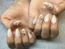 ラウト デコレーションアンドネイルサロン(Lauto Decoration&Nail Salon)/ホワイトニュアンスアートネイル