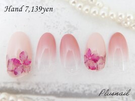 【520】定額7,139円お花ネイル