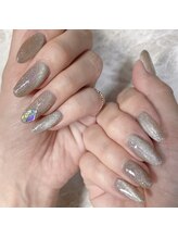 ノーラスリエン 銀座(NOLASLIEN)/夏　マグネット　ベージュ