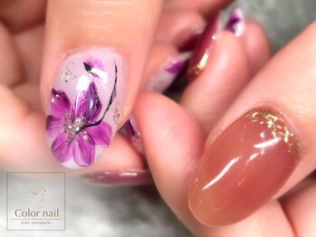 カラーネイル(Color nail)の写真/【さらにあなたを輝かせるネイルを*】イベントネイルご用意!季節感のある春ネイルで煌びやかなお手元に♪