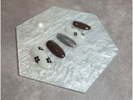 シンプル可愛いお花ネイル☆