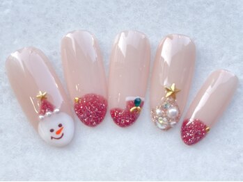 ターラ(Tara)/クリスマスネイル
