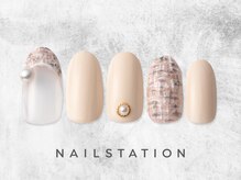 ネイルステーション ルミネ町田店(NAIL STATION)/キラキラネイル／パラジェル