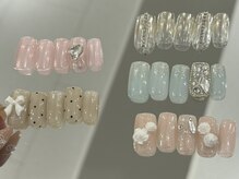 NO.1【ワンホンパーツコース5890円】　キラキラネイル[梅田/パラジェル/ネイルケア]