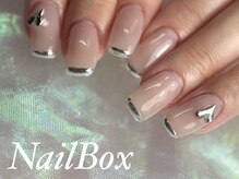 エーネイルボックス(A_NAILBOX)/つやワンカラー×ミラーライン◆