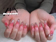 ゼン ネイル デザイン 池袋(ZEN NAIL DESIGN)/* 長 さだしやり放題×つけ放題