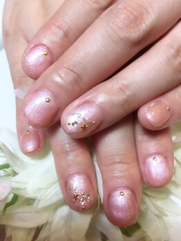 アンベリール ネイルサロンアンドスクール(embellir)/お上品クリスマスネイル