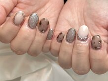 ディアネイル(dear.nail)/ニュアンスレオパード