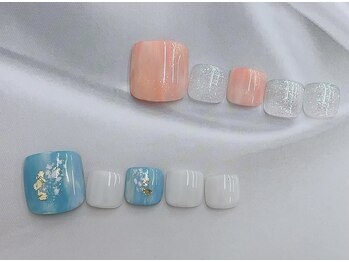 Foot 4月定額デザイン￥6.500-