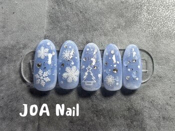ジョアネイル(JOA Nail)/定額C★クリスマス★雪
