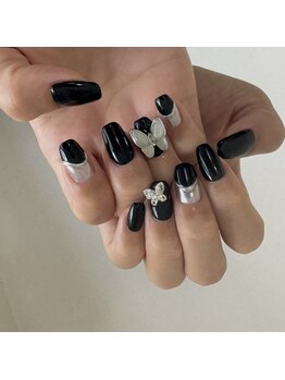 持ち込みデザインワンホンネイル