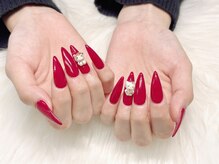 リラネイルサロン/チップ長さ出し+マグネット