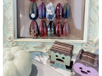 デフィ(Defi)/ハロウィンネイル ¥7000