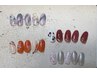 定額nailAコース（カラー変更無料）￥4,800
