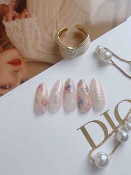 カリア ネイル(CaLIA+NAIL)/大人フラワー