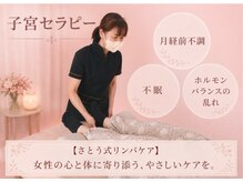 青い手