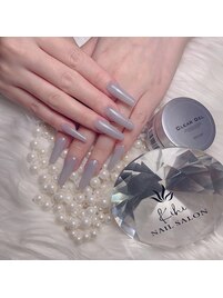 ワンカラーネイル　春カラー