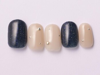 ジェミーネイル エビス(Jemiy nail ebisu)/シンプルラメフラッシュ6480yen