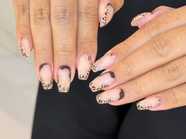 レオパード×うねうねフレンチ