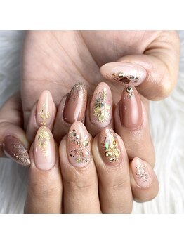 インプレス 鶴見店(Impress)/キラキラニュアンスネイル