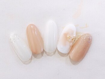 プルトワ(pourtoi)/マットぷっくりネイル☆