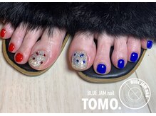 ブルージャムネイル(BLUE.JAM.nail)/キラキラ☆フットネイル