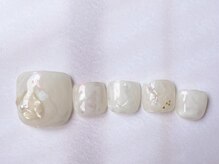 アイネイルズ 梅田店(I nails)/パールホワイトネイル