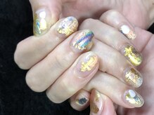 マグノリアネイル(magnolia nail)/ミディアムアート