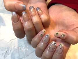 ちぐはぐネイル