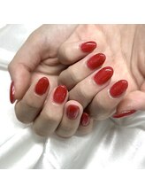 センスネイル(Sense nail)/透明感レッド