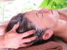 ヘッドスパ&首肩オイル★首肩+肩甲骨+頭集中★肩こり眼精疲労改善50分7700円