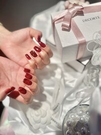 ボルドーネイル¥5800