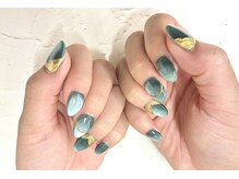 ネイルサロン きらら 平塚店/マグネット×ミラー