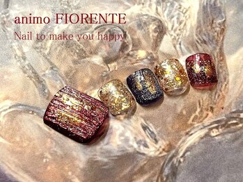 アニモ フィオレンテ せんげん台西口店(animo FIORENTE)/【定額フットネイル】¥9000