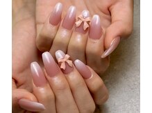 韓国ワンホンネイルパーツ豊富＊持ち込み・チップ長さだしOK