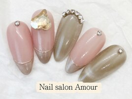 キラキラ春夏のネイル¥7980