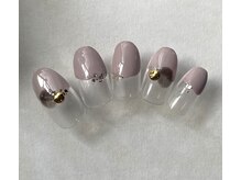 ネイルサロンルーミー(ROOMY)/マグドットランダムフレンチ