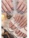 リプルス(Ripples)の写真/憧れのロングネイルで秋のお洒落を格上げ！定額メニューで初めての長さ出しでも分かりやすい◎