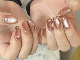 秋ネイル・マグネットネイル