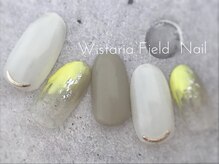 ウィスタリアフィールドネイル MONAD店(WISTARIA FIELD)/ラフアートネイル