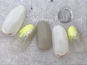 ウィスタリアフィールドネイル MONAD店(WISTARIA FIELD)/ラフアートネイル