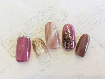 グリッター(GLITTER)/大人ネイル