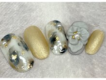 ビービーネイル(BB)/大きなフラワーネイル☆